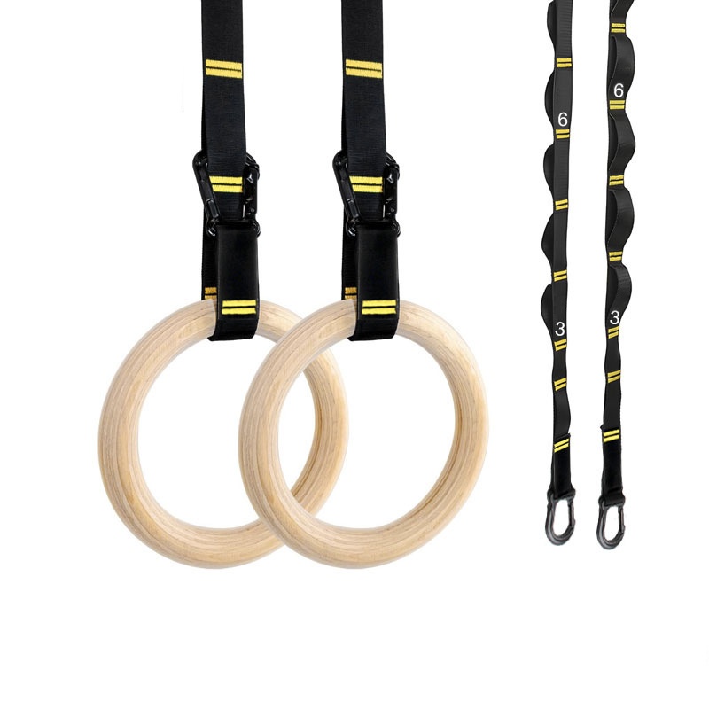 Sports Equipment Pictures - 28mm 32mm Pull-up Gymnastics Rings Hanging