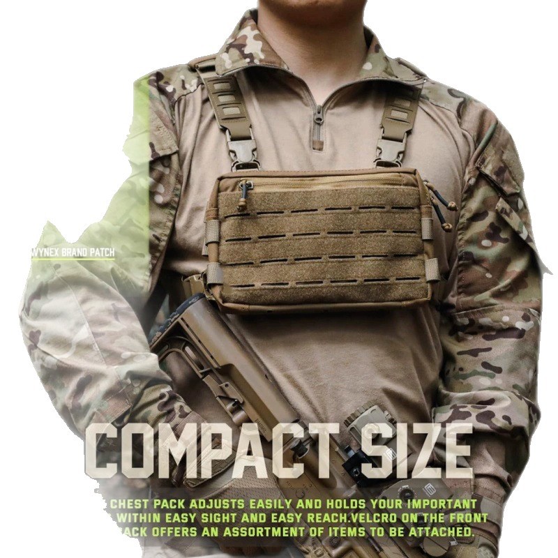 Unisex Tactical Chest Bag Hunt - Sports Equipment Bag recension och pris