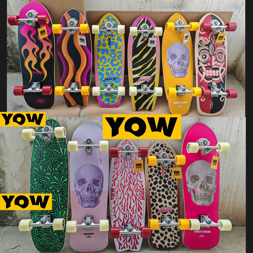 YOW land surf skateboard longb - Skateboard Complete Deck recension och pris
