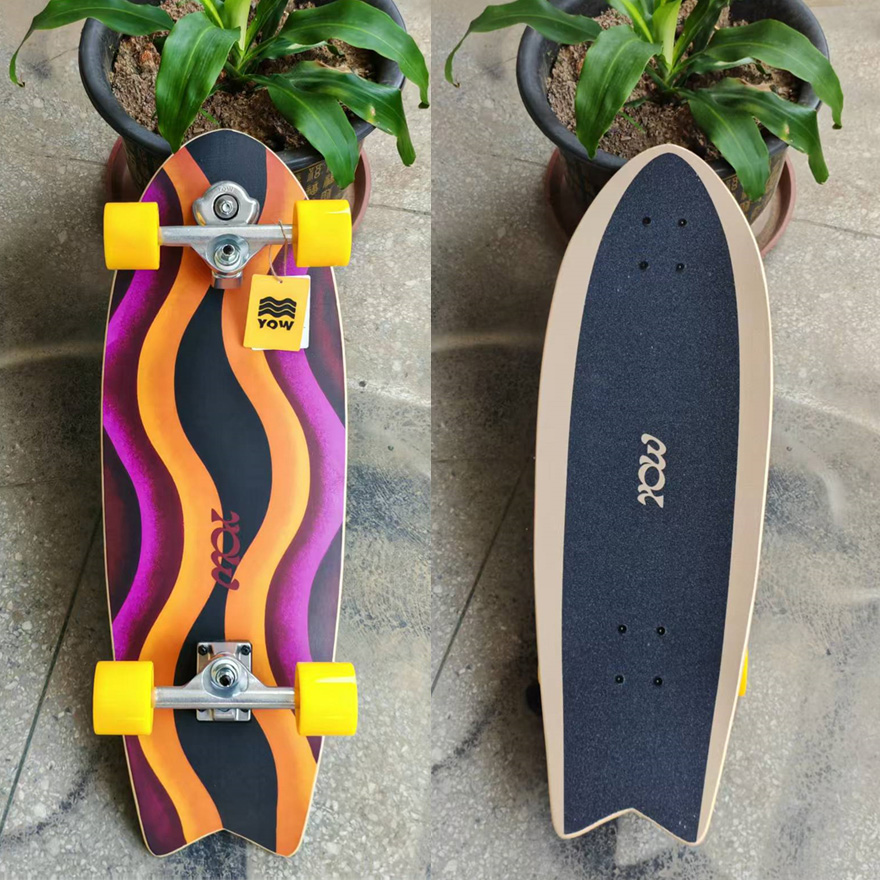 YOW land surf skateboard longb - Skateboard Complete Deck recension och pris