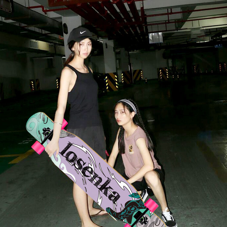 Women's Dance Longboard 110/12 - Skateboard Complete Deck recension och pris