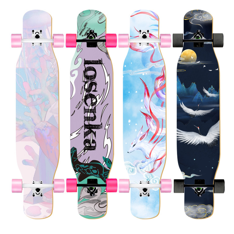Women's Dance Longboard 110/12 - Skateboard Complete Deck recension och pris