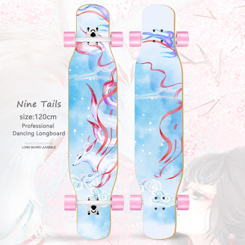 Women's Dance Longboard 110/12 - Skateboard Complete Deck recension och pris