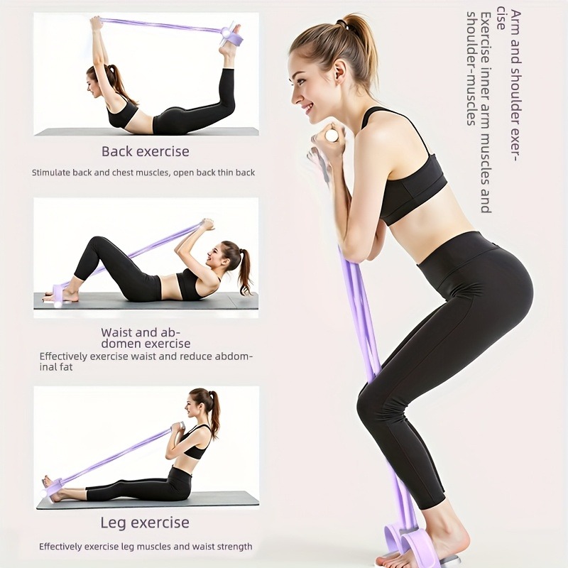 4-Tube Pedal Resistance Band M - Sports Equipment Near Me recension och pris