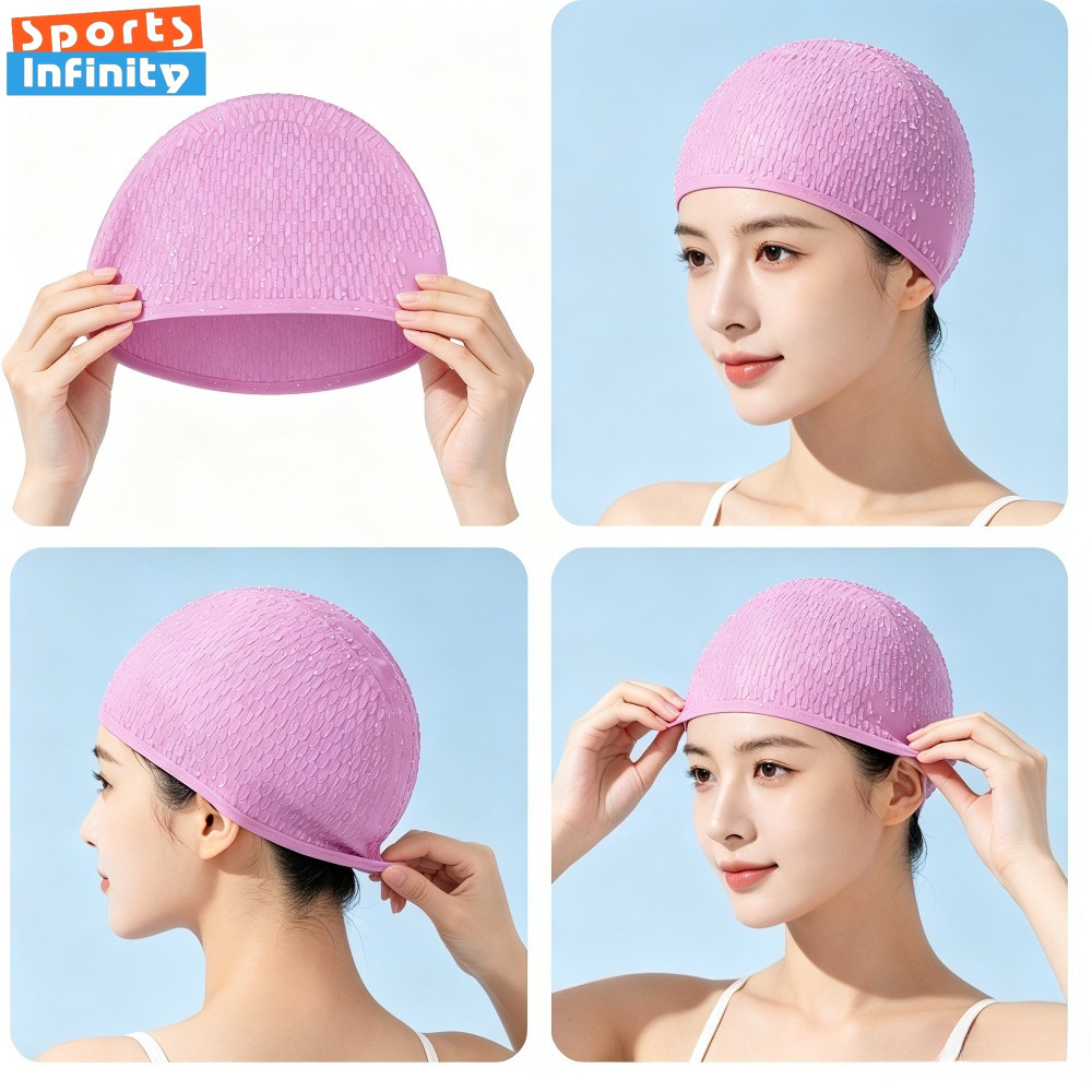 Adult Silicone Swim Cap for Wo - Swim Cap Silicone recension och pris