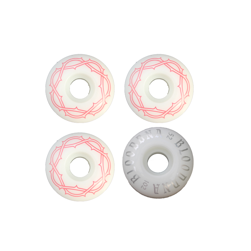 4Pcs Skateboard Wheels With be - Skateboard Complete Deck recension och pris