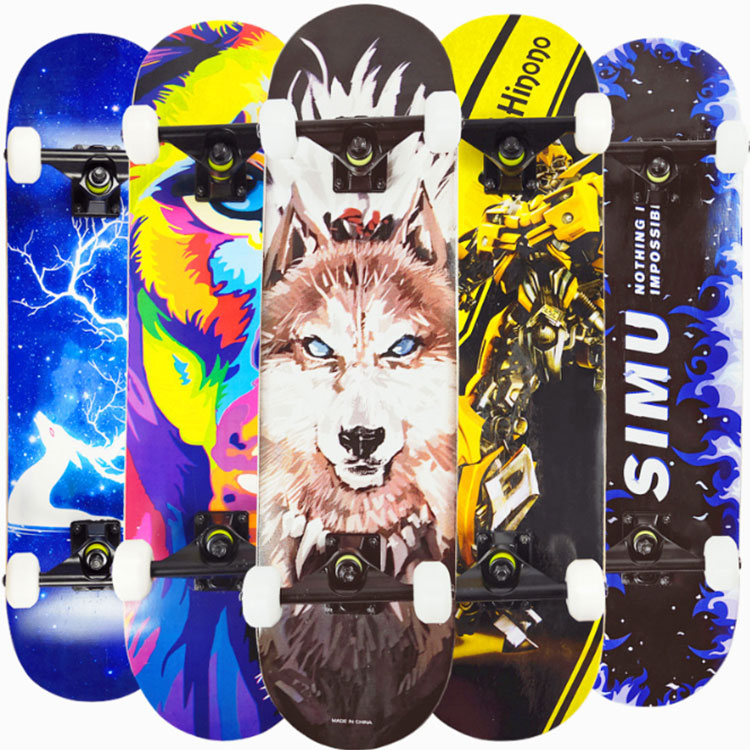 Wholesale 100% Maple Deck Comp - Skateboard Complete Deck recension och pris