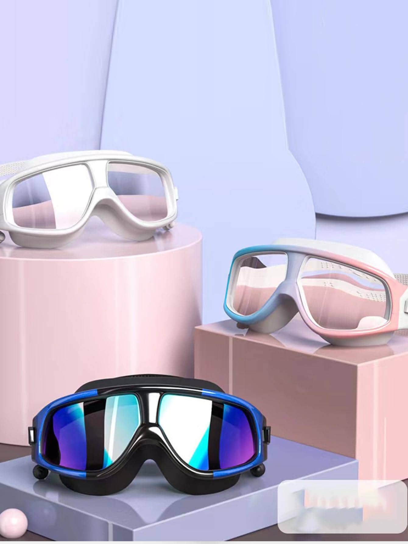 Professional Swimming Goggles  - Swim Cap Silicone recension och pris