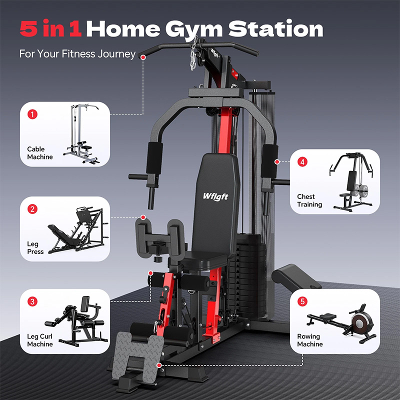 Pooboo Home Gym Workout Equipm - Sports Equipment Near Me recension och pris