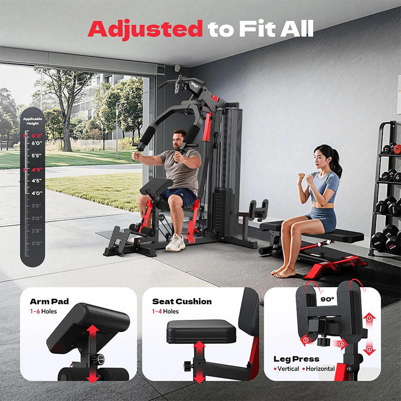Pooboo Home Gym Workout Equipm - Sports Equipment Near Me recension och pris