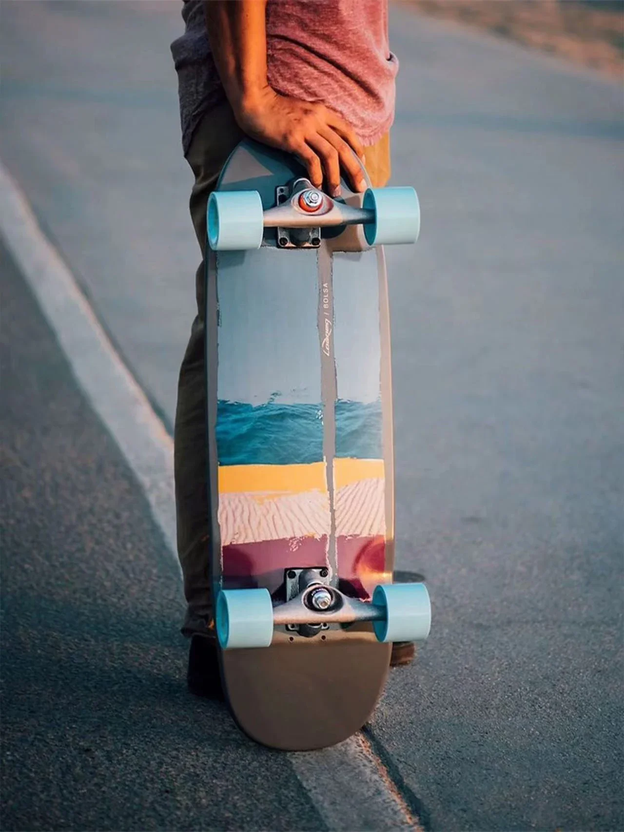 Surf Land Skateboard CX4 CX7 M - Skateboard Complete Deck recension och pris