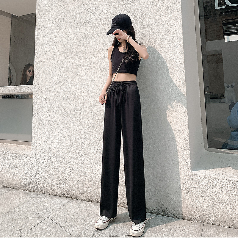 Women's Ice Silk Wide Leg Pant - Skateboard Complete Deck recension och pris