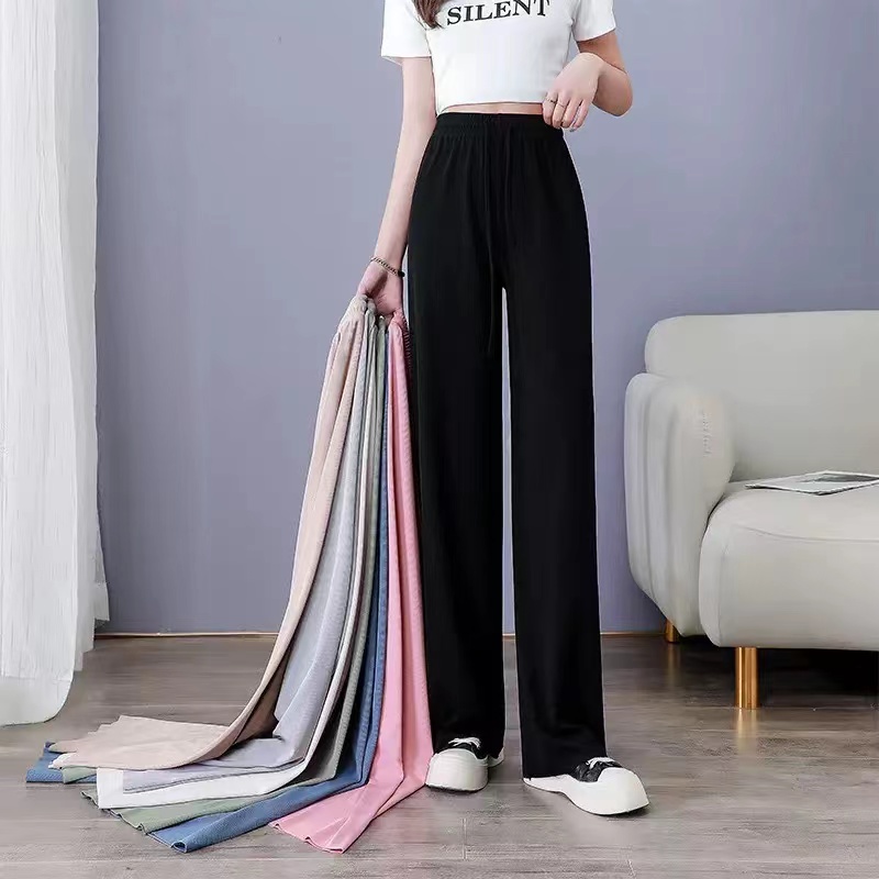 Women's Ice Silk Wide Leg Pant - Skateboard Complete Deck recension och pris